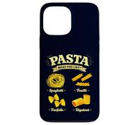 Custodia per iPhone 13 Pro Max Spaghetti Fusilli Farfalle Rigatoni Guida Cucina Italiana