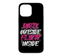 Custodia per iPhone 13 Pro Max Sporco fuori flirty dentro fango Race Mud Run