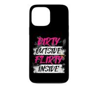 Custodia per iPhone 13 Pro Max Sporco fuori flirty dentro fango Race Mud Run