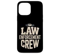 Custodia per iPhone 13 Pro Max Squadra di polizia dell'equipaggio delle forze dell'ordine