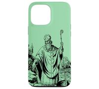Custodia per iPhone 13 Pro Max St Patrick Catholic Saint Patricks Day Snakes Irlanda