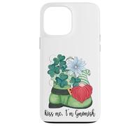 Custodia per iPhone 13 Pro Max St. Patricks Day Gnome And Shamrock Decor For Women Kiss Me