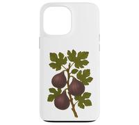 Custodia per iPhone 13 Pro Max Stampa artistica vintage con fico botanico natura frutta