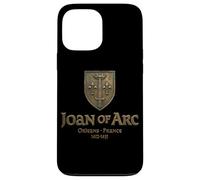 Custodia per iPhone 13 Pro Max Stemma di Giovanna d'Arco Orleans Francia 1412-1431 Bronzo