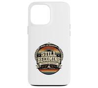 Custodia per iPhone 13 Pro Max Still Becoming Trust The Process Vintage Regalo motivazionale.