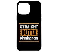 Custodia per iPhone 13 Pro Max Straight Outta Birmingham, Alabama, USA, stile retrò invecchiato