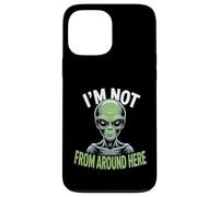 Custodia per iPhone 13 Pro Max Strano Divertente Im Not From Around Here Alien Costume