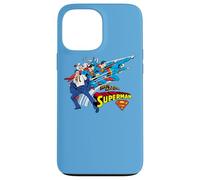 Custodia per iPhone 13 Pro Max Superman Clark Kent Quick Change
