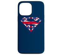 Custodia per iPhone 13 Pro Max Superman Great Britian Shield
