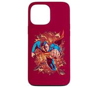 Custodia per iPhone 13 Pro Max Superman Through Flame