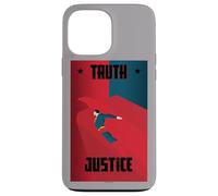 Custodia per iPhone 13 Pro Max Superman Truth and Justice