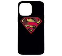 Custodia per iPhone 13 Pro Max Superman War Torn Logo Shield