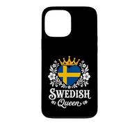 Custodia per iPhone 13 Pro Max Swedish Queen Sweden Flag Proud Swedish Woman