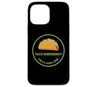 Custodia per iPhone 13 Pro Max Taco Chiamata di Emergenza 9 Juan Juan Divertente Cinco de Mayo
