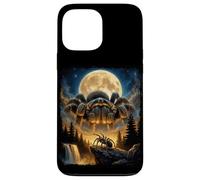Custodia per iPhone 13 Pro Max Tarantola Gigante Luna Dark Fantasy Ragno Grafica