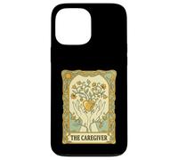 Custodia per iPhone 13 Pro Max Tarocchi Caregiver Art Nouveau Cuore Vintage Nursing