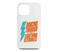 Custodia per iPhone 13 Pro Max Tempesta Chaser Danza Attraverso Il Fulmine Colpi