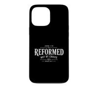 Custodia per iPhone 13 Pro Max Teologia Riformata Giovanni 1:13 Cristiano - Non per scelta