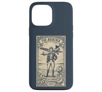 Custodia per iPhone 13 Pro Max The Aviatrix Tarocco Card, Vintage Female Pilot Aviation regalo