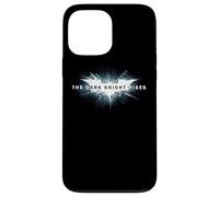 Custodia per iPhone 13 Pro Max The Dark Knight Rises Cracked Bat Logo