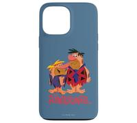 Custodia per iPhone 13 Pro Max The Flintstones Fred and Barney Stylized Art