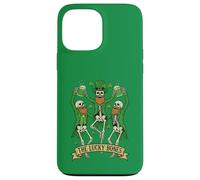 Custodia per iPhone 13 Pro Max The Lucky Bones Giorno di San Patrizio 2026 Scheletri danzanti