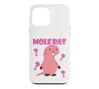 Custodia per iPhone 13 Pro Max The Mole Rat - Simpatico disegno di opera d'arte digitale