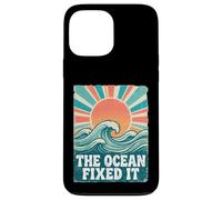 Custodia per iPhone 13 Pro Max The Ocean Fixed It Retro Beach Waves Sun