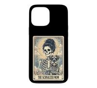 Custodia per iPhone 13 Pro Max The Schnauzer Mom Tarot Card Carta Dei Tarocchi