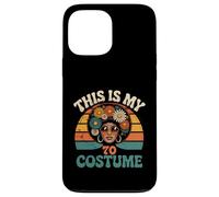 Custodia per iPhone 13 Pro Max This is my 70S Costume Retro Hippie Afro Donna Flower Party