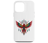 Custodia per iPhone 13 Pro Max Thunderbird Nativi Americani Arte Tribale Bambini Nativi per Bambini