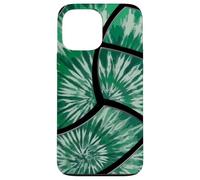 Custodia per iPhone 13 Pro Max Tie-dye verde della squadra di pallavolo carino