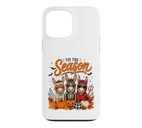 Custodia per iPhone 13 Pro Max Tis The Season Halloween Donkey Pumpkin Costume