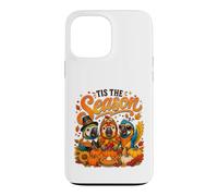 Custodia per iPhone 13 Pro Max Tis The Season Thanksgiving Donkey Pumpkin Costume