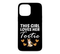 Custodia per iPhone 13 Pro Max Tortoiseshell Cat Owner Kitten Lover Questa ragazza ama il suo Tor