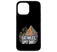 Custodia per iPhone 13 Pro Max Trail Runner Eat Miles Spit Dirt Mountain