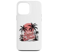 Custodia per iPhone 13 Pro Max Tramonto tropicale Beach Bum