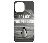 Custodia per iPhone 13 Pro Max Trendy Nihilist Penguin Motivational Be Like The Penguin