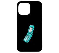 Custodia per iPhone 13 Pro Max Turchese Color Call Me When You Get A Grip Turchese