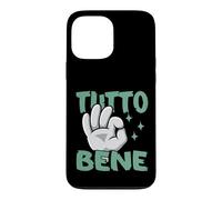 Custodia per iPhone 13 Pro Max Tutto Bene - Gesto della mano italiano Citazione divertente