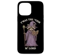 Custodia per iPhone 13 Pro Max Twas The Tism M Lord Raccoon Wizard, libro a tema Magic Fantasy
