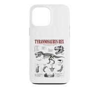 Custodia per iPhone 13 Pro Max Tyrannosaurus Rex Fossil Guide Museo Anatomia Arte