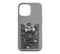 Custodia per iPhone 13 Pro Max Ufficiale Spiral Bright Eyes Kitten Gothic Fantasy
