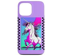 Custodia per iPhone 13 Pro Max Unicorno surf retrò anni '90