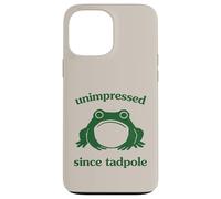 Custodia per iPhone 13 Pro Max Unimpressed Since Tadpole Funny Frog Silly Graphic