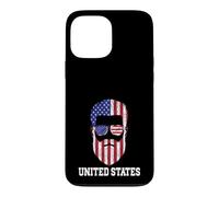Custodia per iPhone 13 Pro Max United States Flag American Dad Mens