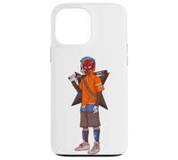 Custodia per iPhone 13 Pro Max Urban Japanese Anime Devil Masked Read The Bat Warrior