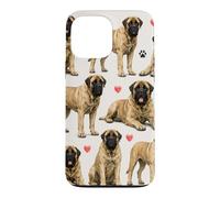 Custodia per iPhone 13 Pro Max Vecchio Mastino Inglese Modello