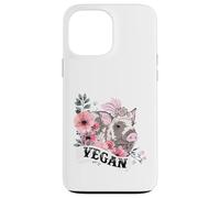 Custodia per iPhone 13 Pro Max Vegano, non mangio i miei amici - Animale Vegetariano Mondo Pace