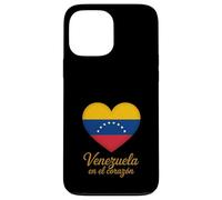 Custodia per iPhone 13 Pro Max Venezuela en el Corazon Orgullo, Amor y Raíces Venezolanas